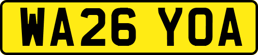 WA26YOA