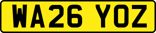 WA26YOZ