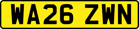WA26ZWN