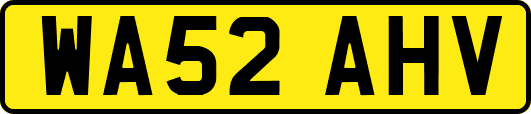 WA52AHV
