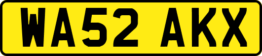 WA52AKX