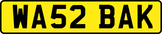 WA52BAK