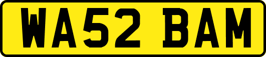 WA52BAM