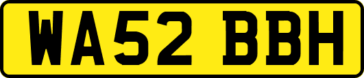 WA52BBH