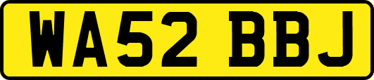 WA52BBJ