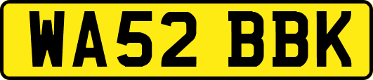 WA52BBK