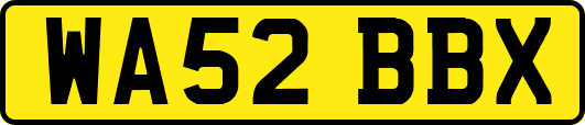WA52BBX