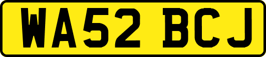 WA52BCJ