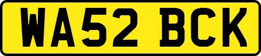WA52BCK
