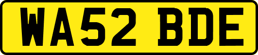 WA52BDE