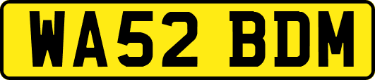WA52BDM