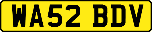 WA52BDV
