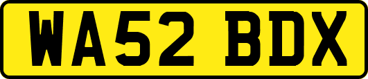 WA52BDX