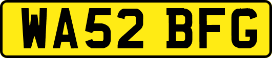 WA52BFG