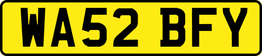 WA52BFY