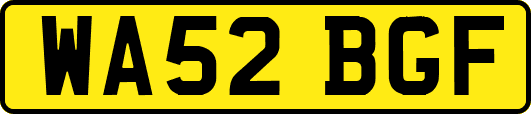 WA52BGF