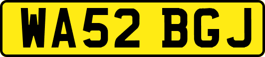 WA52BGJ