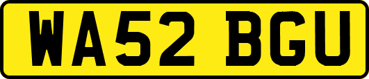 WA52BGU