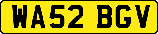 WA52BGV