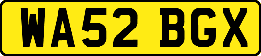 WA52BGX