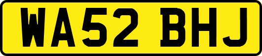 WA52BHJ