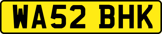 WA52BHK
