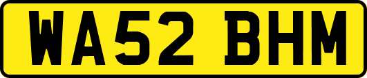 WA52BHM