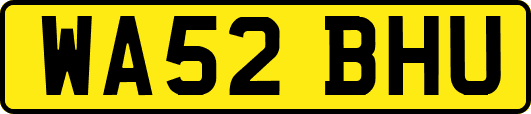 WA52BHU