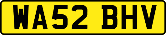 WA52BHV