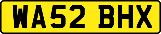 WA52BHX