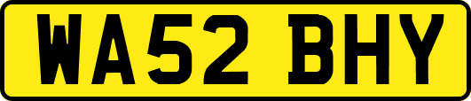 WA52BHY