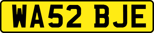 WA52BJE