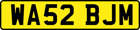 WA52BJM