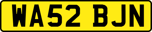 WA52BJN