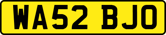 WA52BJO