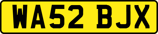 WA52BJX