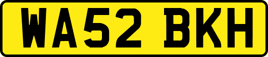 WA52BKH