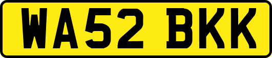 WA52BKK