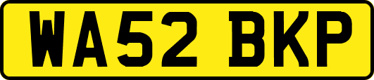 WA52BKP