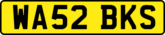 WA52BKS
