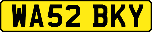 WA52BKY