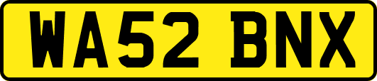 WA52BNX