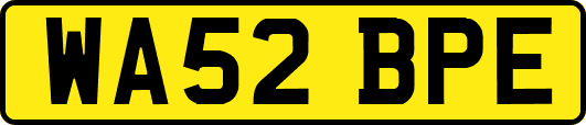 WA52BPE