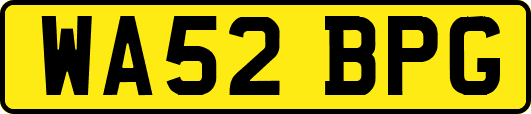 WA52BPG