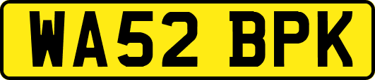WA52BPK