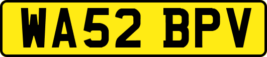 WA52BPV