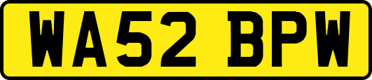 WA52BPW