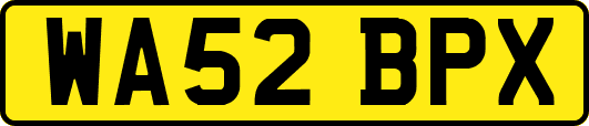 WA52BPX