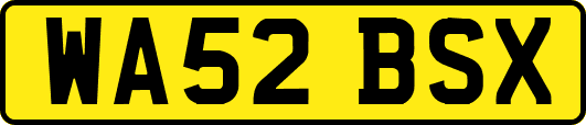 WA52BSX