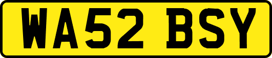 WA52BSY